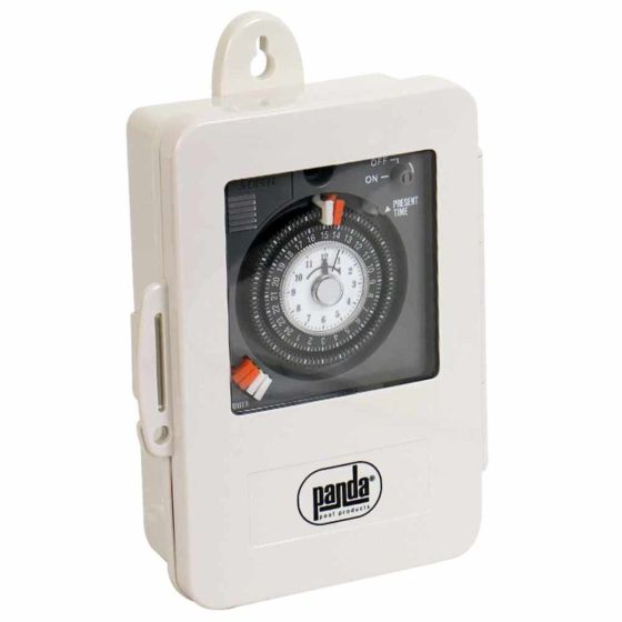 Timer mecánico de voltaje dual con gabinete KROSS 1 X 110 / 230 (monofásico) 85 - 264VCA