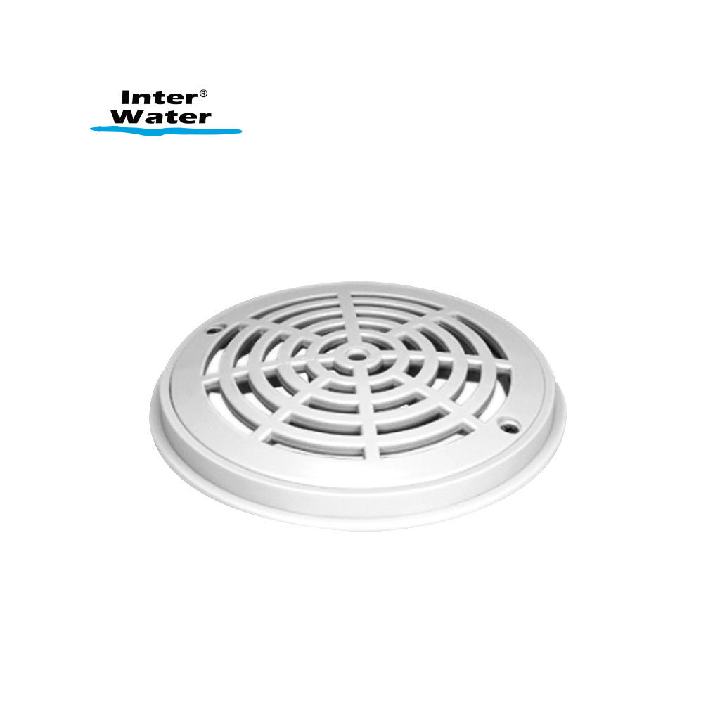 REJILLA Y MARCO CIRCULAR 7 1/2”, BLANCA